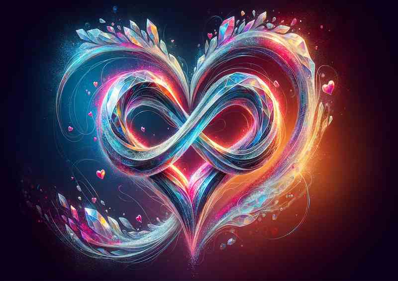Love Unbound the infinity love symbol