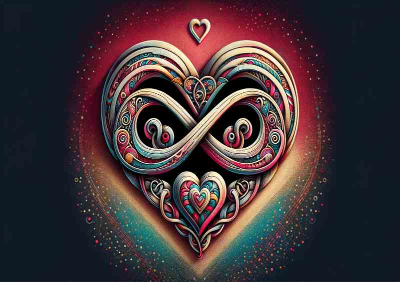 Unending Affection Heart and Infinity Symbol Fusion