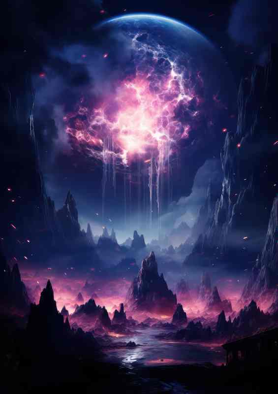 Wonders of the Wildlands over mountains