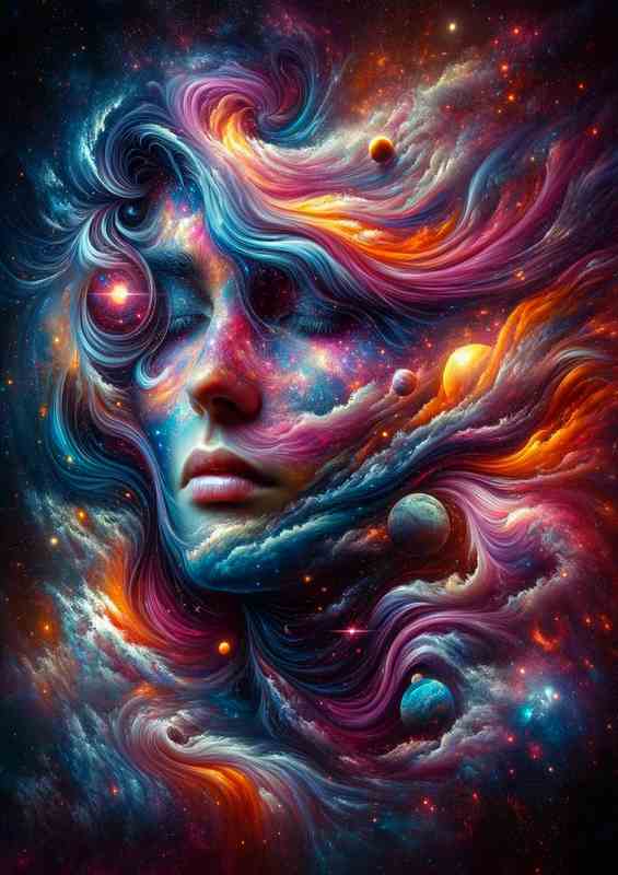 Cosmic Dreamscape Surreal Space
