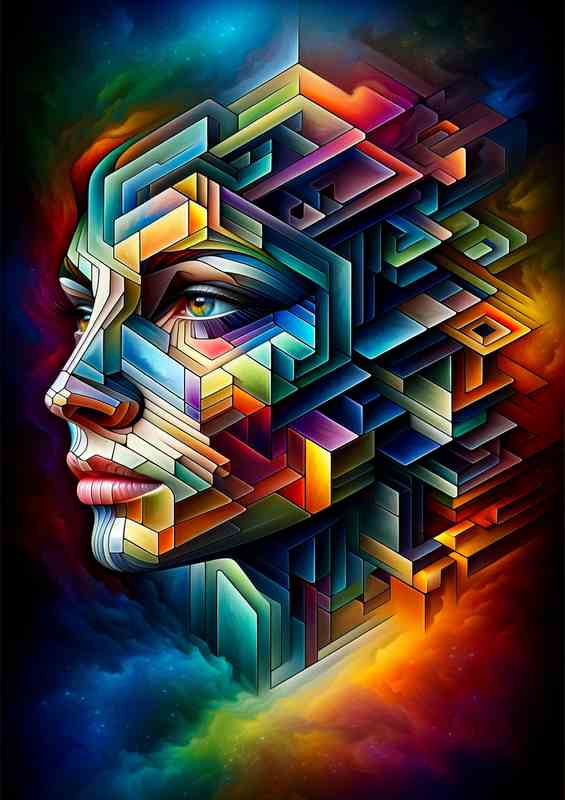 Dream Abstract Female  An ultra realistic style