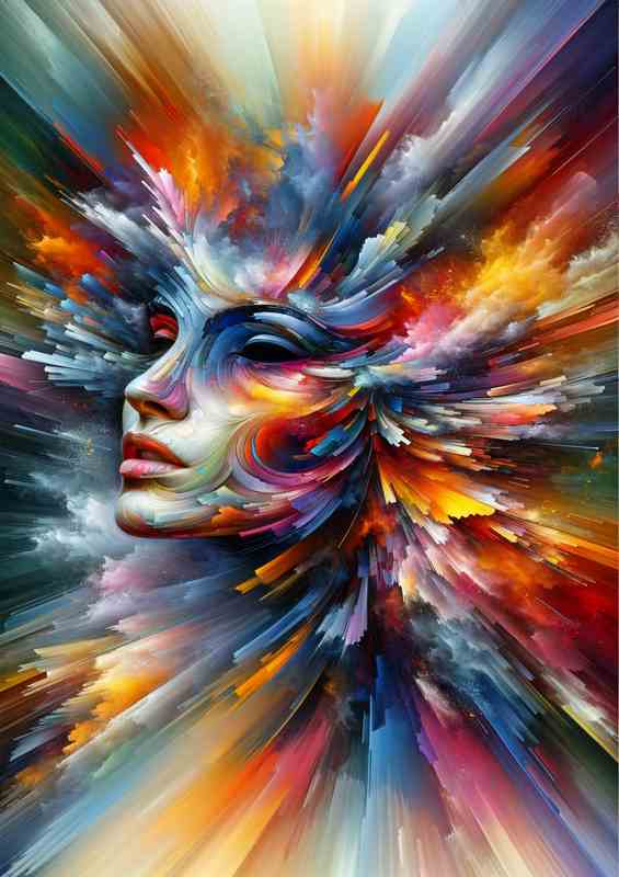 Euphoria Dynamic Artistic Woman