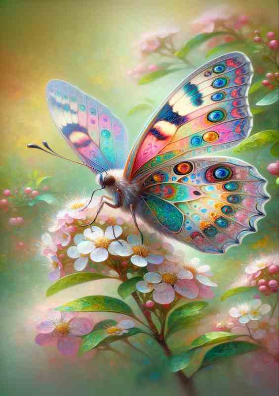 Delicate Butterfly Whimsy Artistry