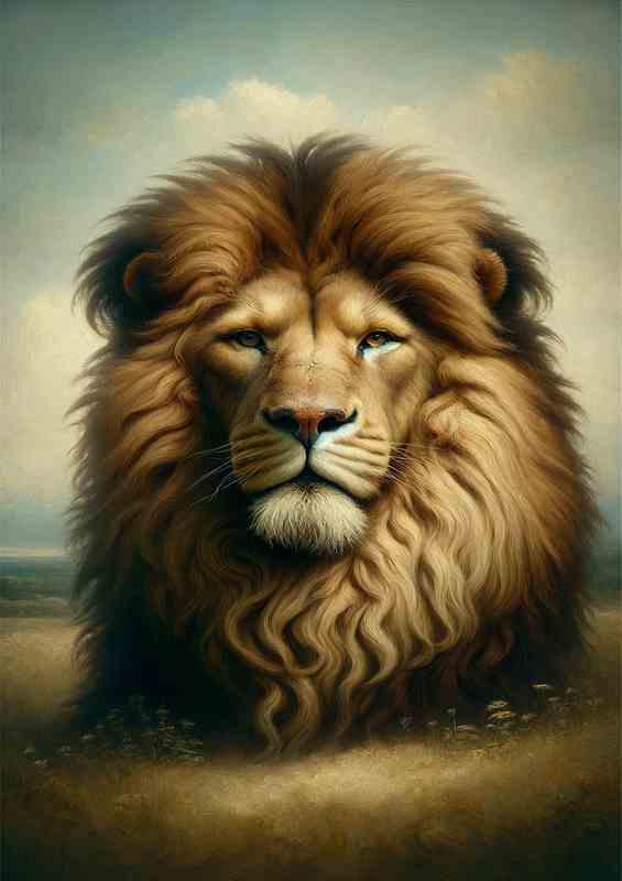 Regal Lion Kings head