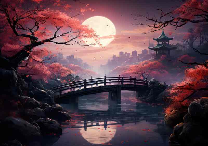 Ephemeral Blooms | Japanese Bridge