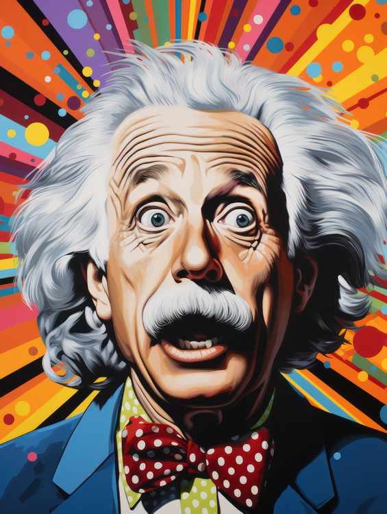 Einstein pop art