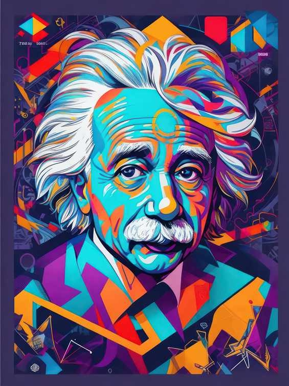 Einsteins Chromatic Genius