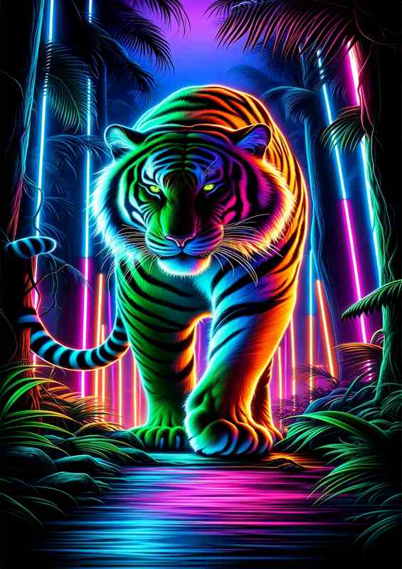 Neon Jungle Tiger