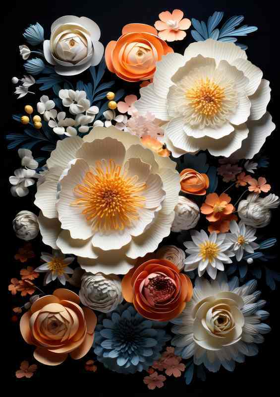 Petal Dreamscapes Abstract Visions in Art