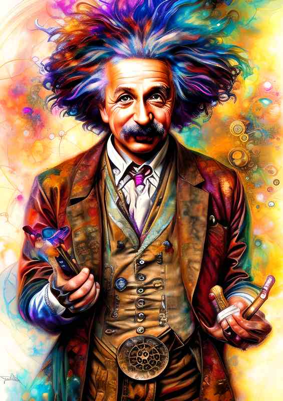Steam Punk Einstein