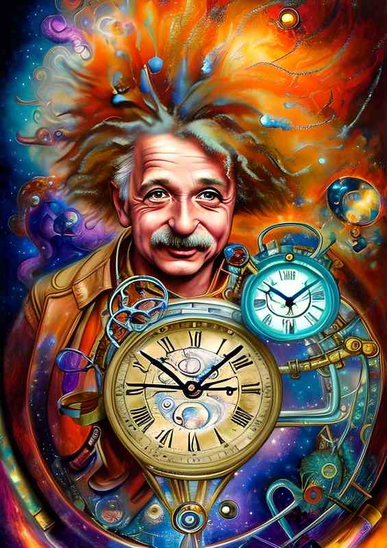 Steam Punk Einstein style