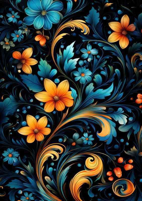 The Whispering Flowers Abstract Renditions