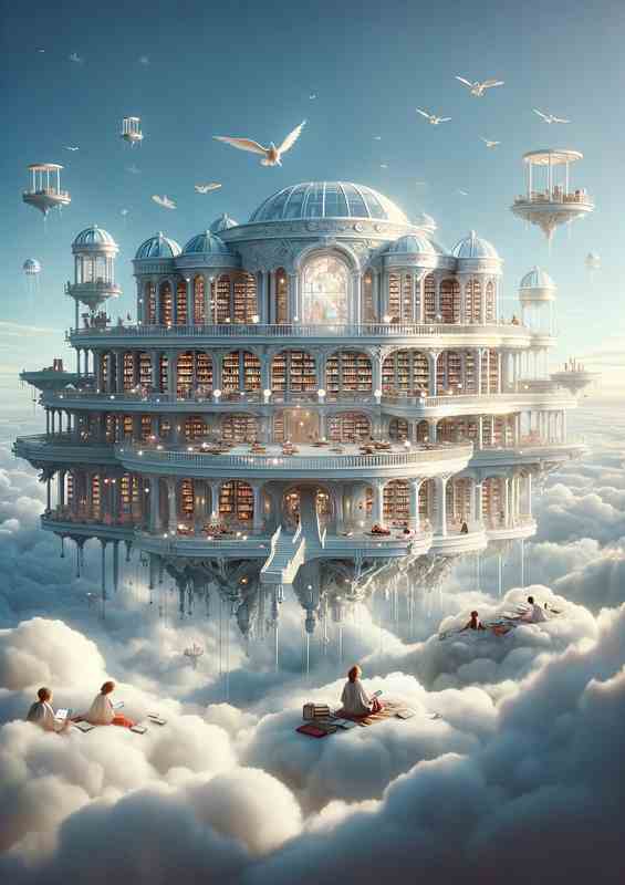 Whimsical Sky Library