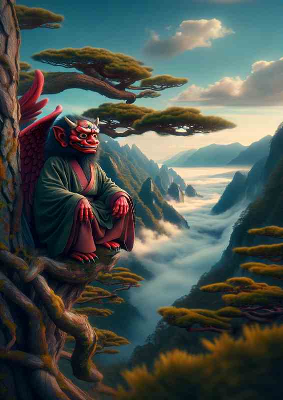 Whimsical Tengu Aerie