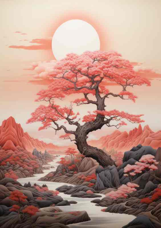 Beneath the Cherry Blossoms Japans Mountainous Beauty