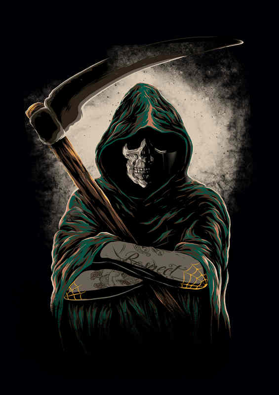 Death Angel Inked | Metal Poster -> Metal Poster: Death Angel Inked