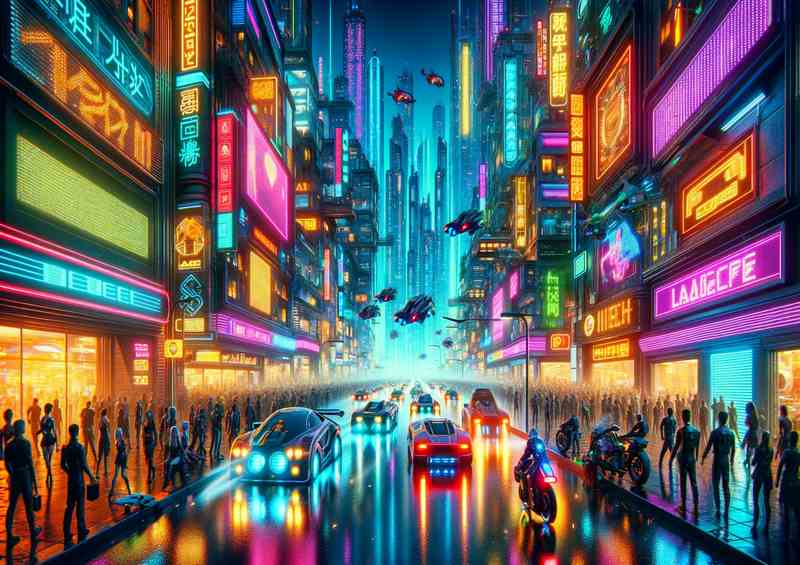 NeoCyb City Street