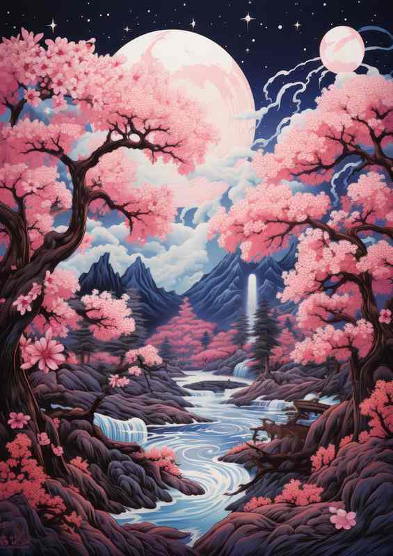 Cherry Blossom Canopy Mountain Treks in Japan