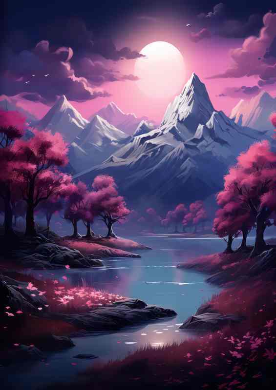 Cherry Blossom Chronicles | Japan Metal Poster