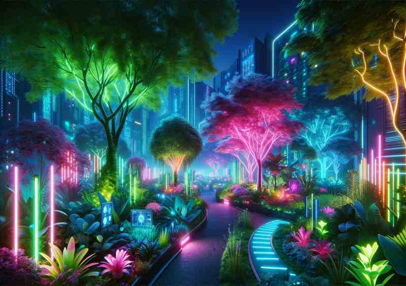 FutuGarden at Dusk