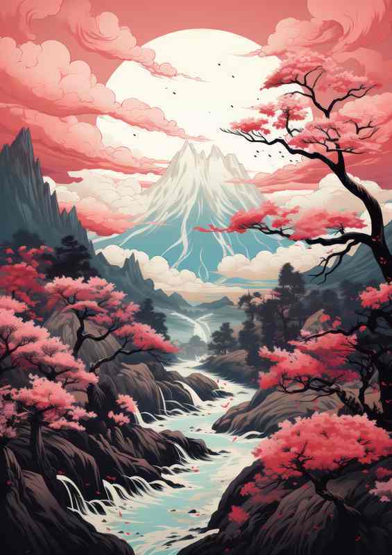 Cherry Trees and Mountain Echoes