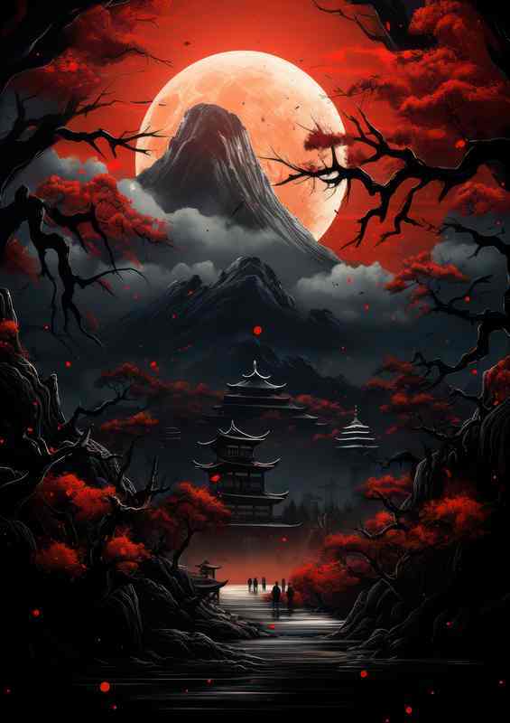Japan Sakura Summit Metal Poster