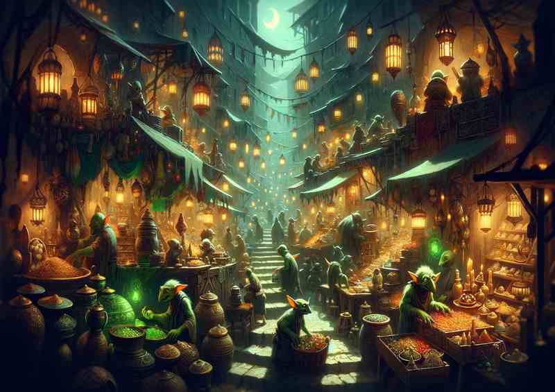 Goblin Market bustling night