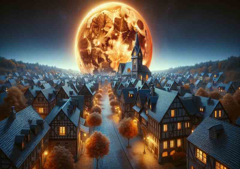 Harvest Moon Over Silent Town