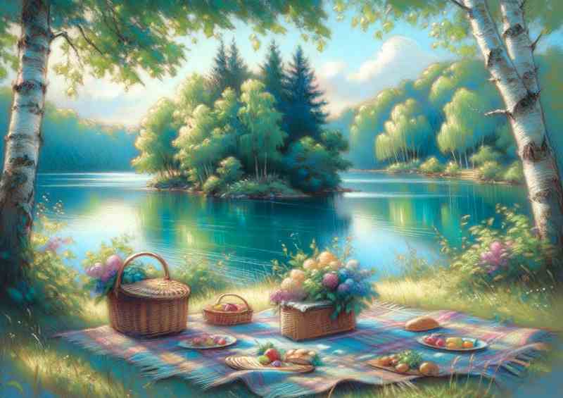 Summers Harmony A Lakeside Picnic