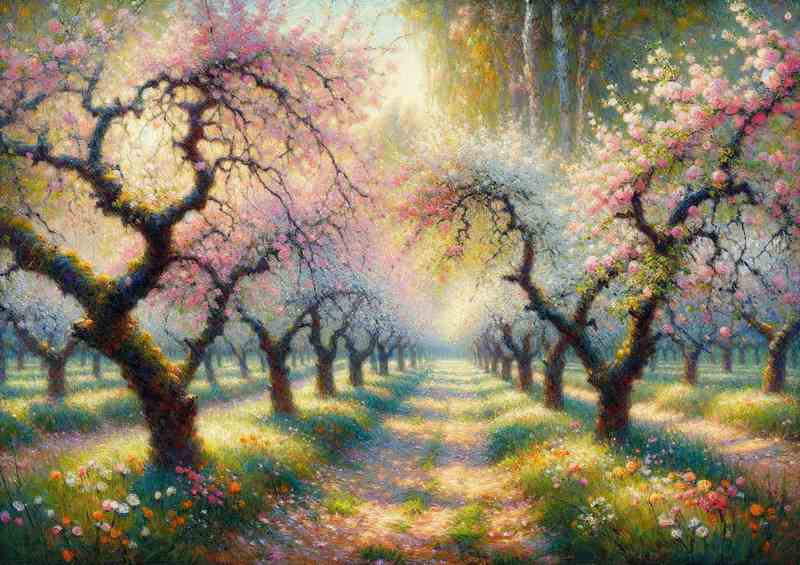 Springs Awakening A Blossoming Orchard
