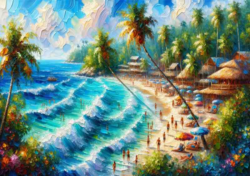 Summers Adventure A Tropical Beach