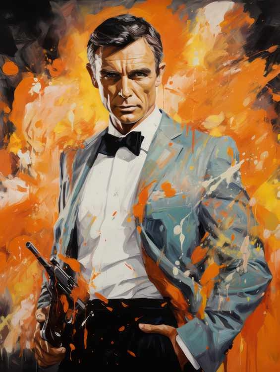 James bond Very colourful