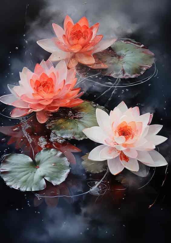 The Harmonious Blend Japanese Flora around Koi Ponds