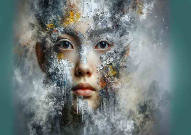 Soul  of Painted Emotions An ultra realistic
