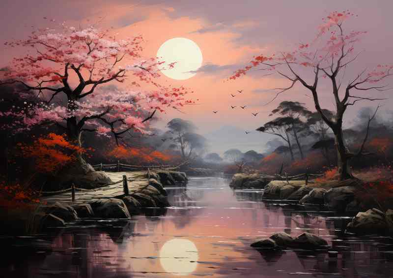 Japanese Aesthetics Pond of life
