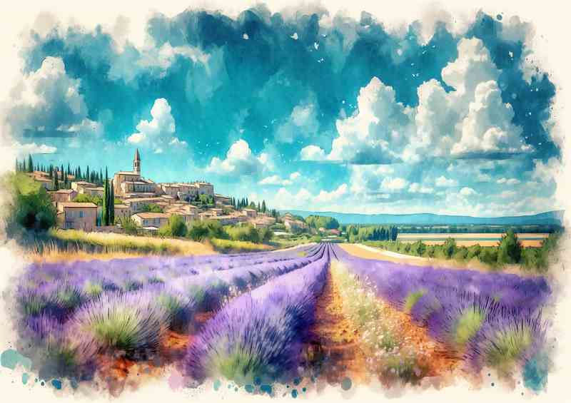 Provence France Lavender Fields