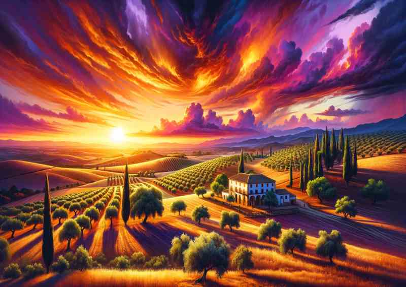 Andalusian Summer Sunset