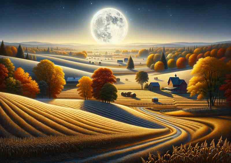 Harvest Moon Magic A Countryside Evening
