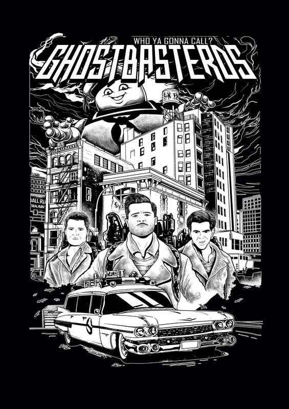 Ghostbusters Metal Poster