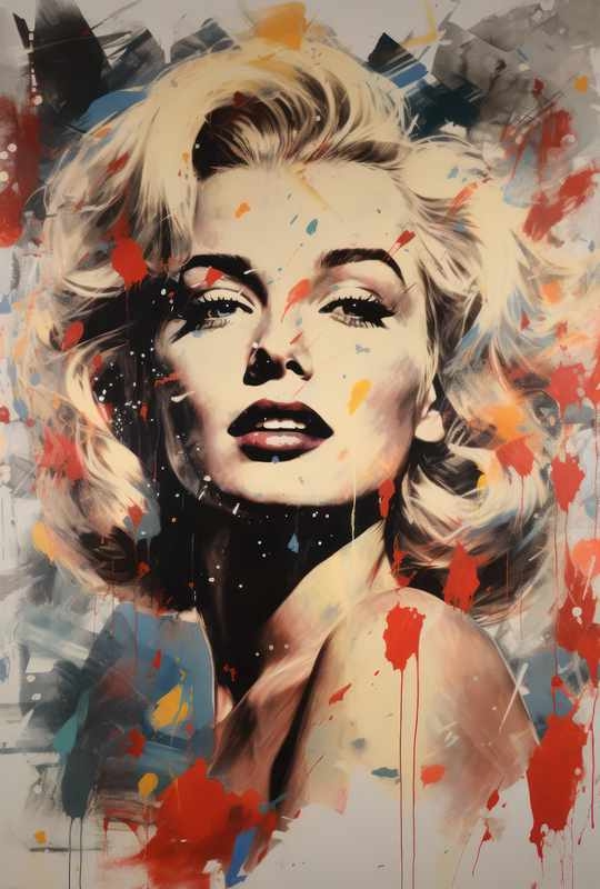 Marilyn monroe queen of art