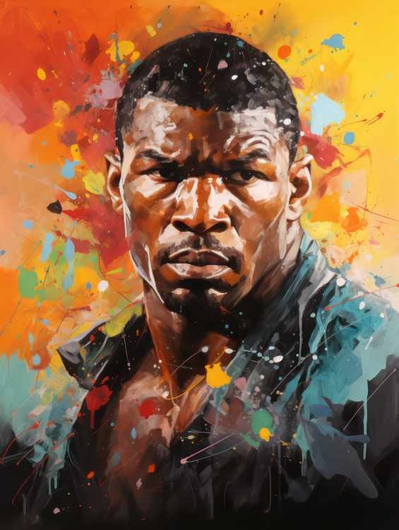 Mike Tyson Very colourful