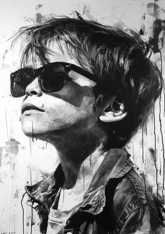 A little boy a day in the sun
