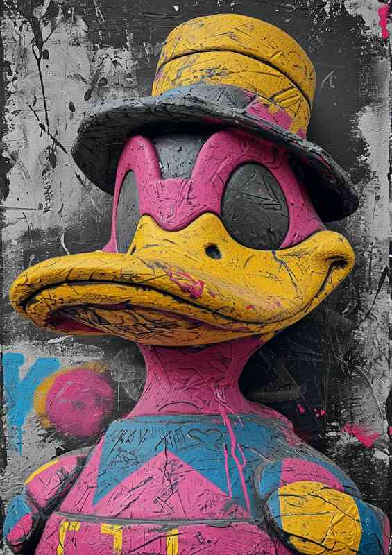Mighty duck street art