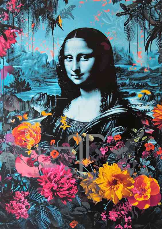 Mona lisa modern twist