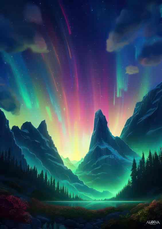 Beneath the Shimmering sky Aurora Stories