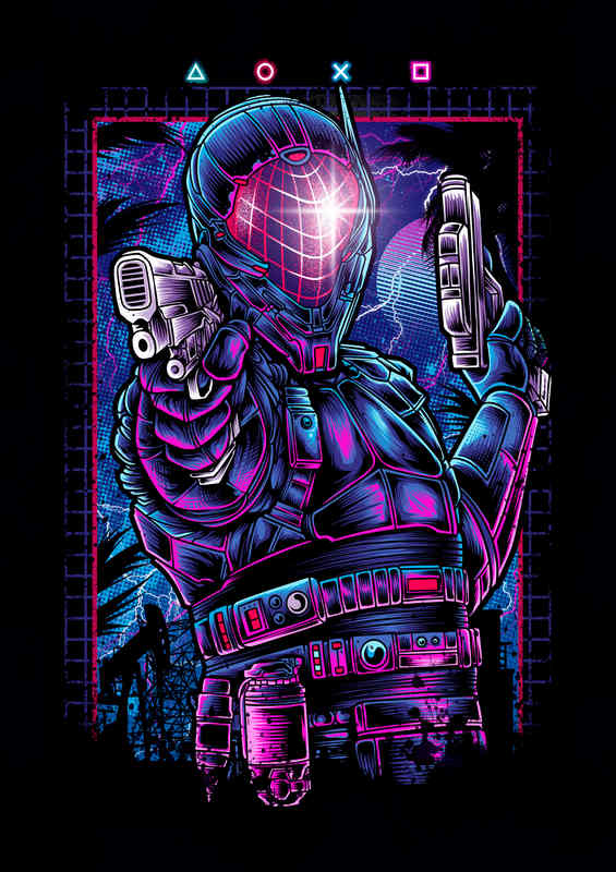 Kill Shot Metal Poster
