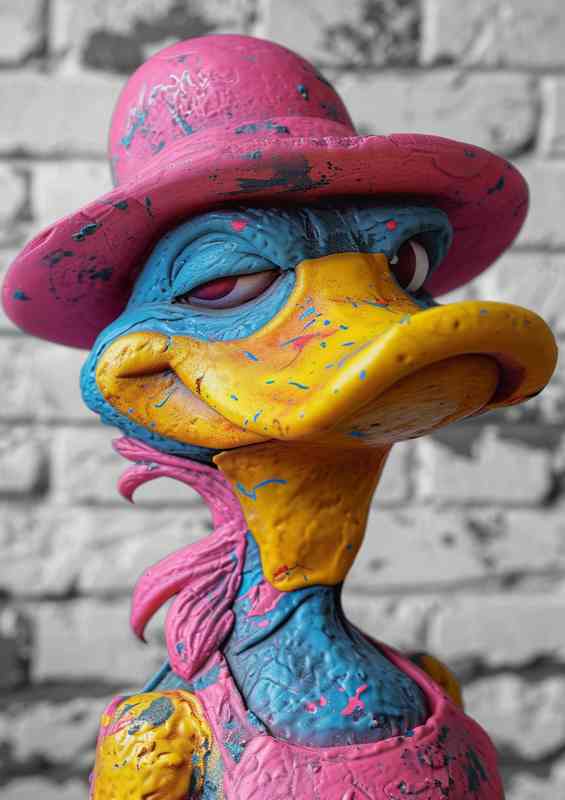 Super duck looking cool