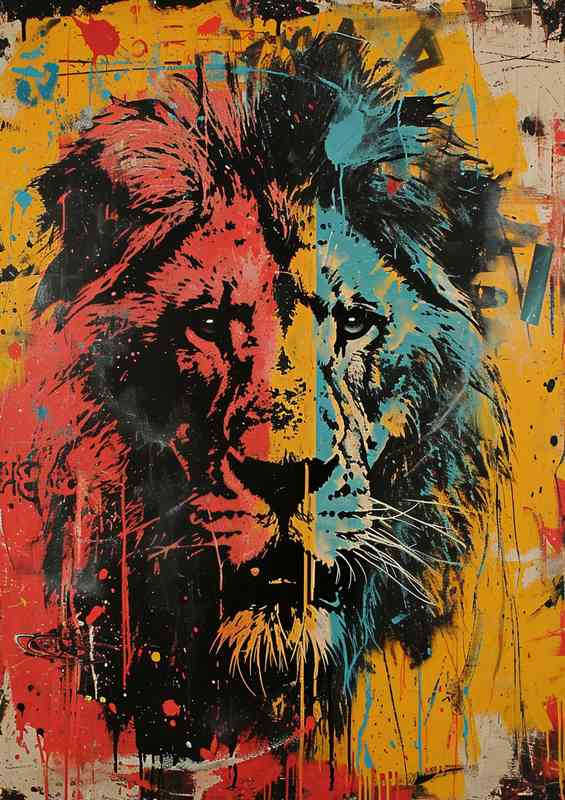The Great graffiti Lion