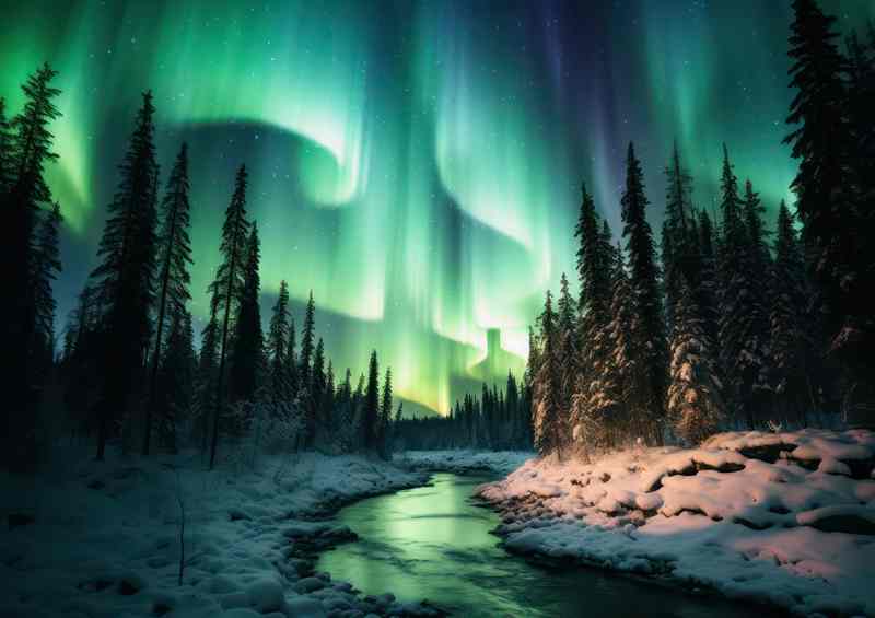Mesmerizing Northern Lights Nature’s Nighttime Ballet