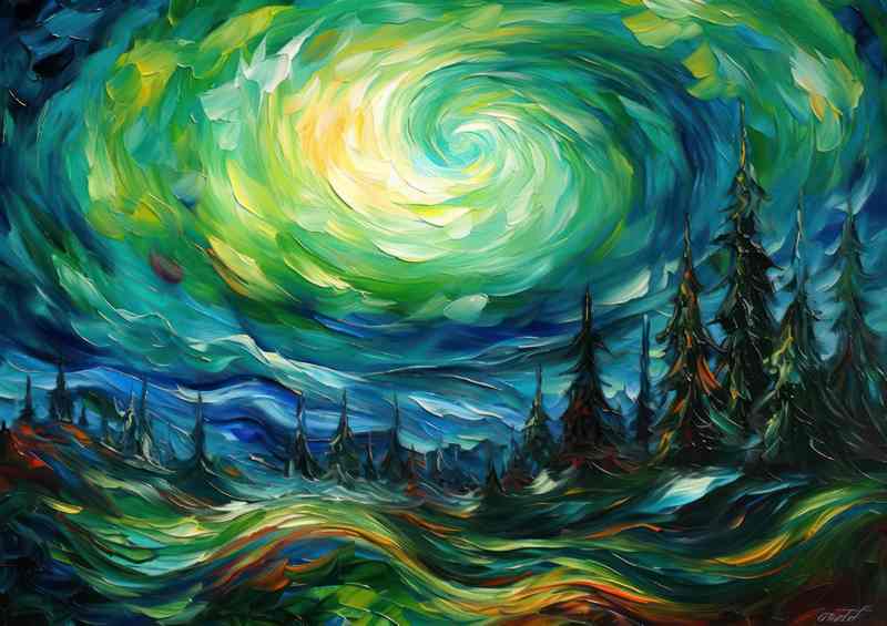 Spellbound Skies northern lights style